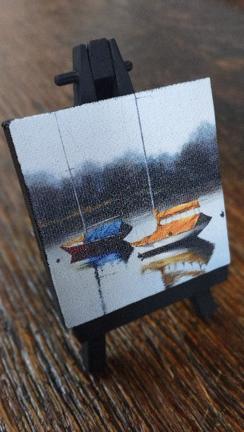 Printed Mini Artwork, Boats