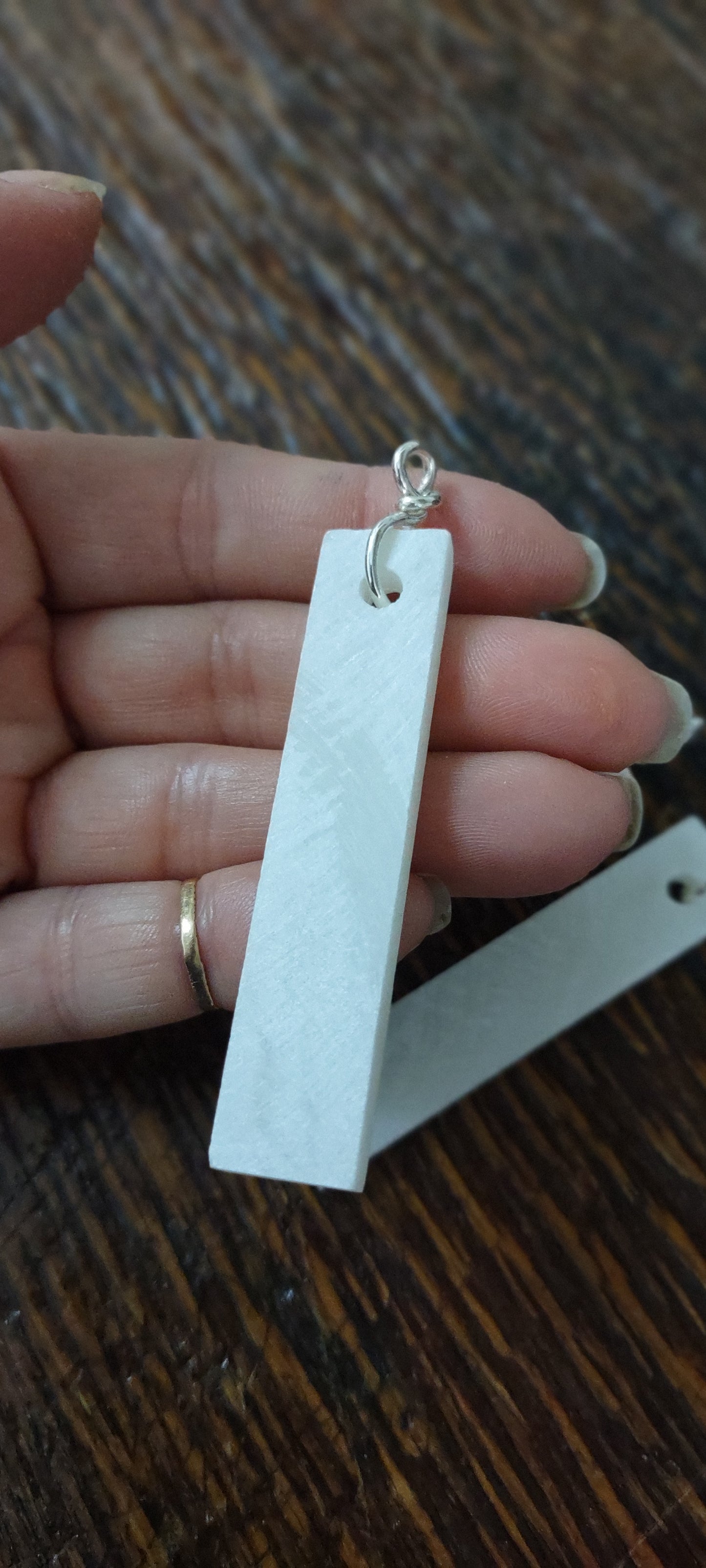 Natural Soapstone pendant