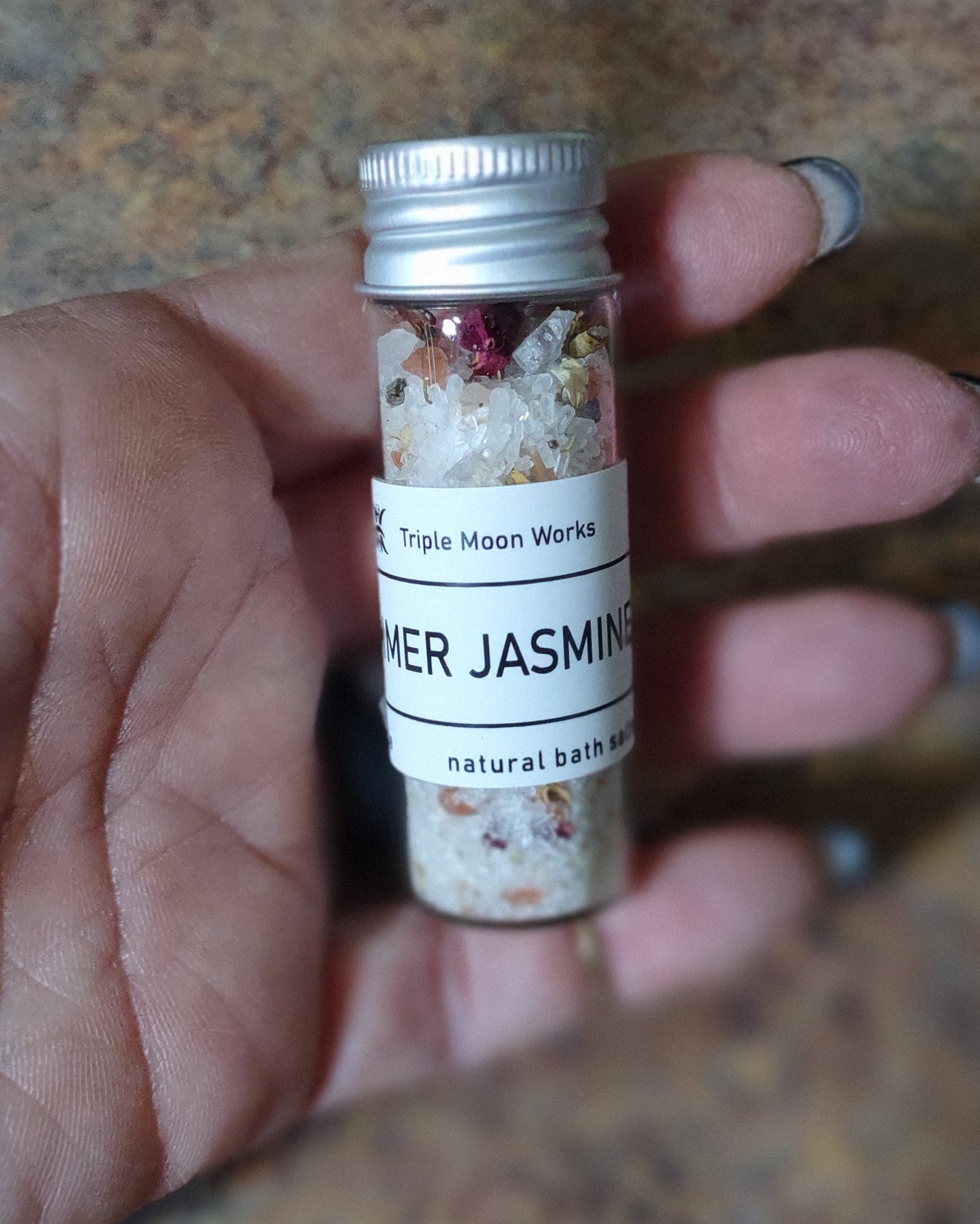 Summer Jasmine Bath Salts - sample size