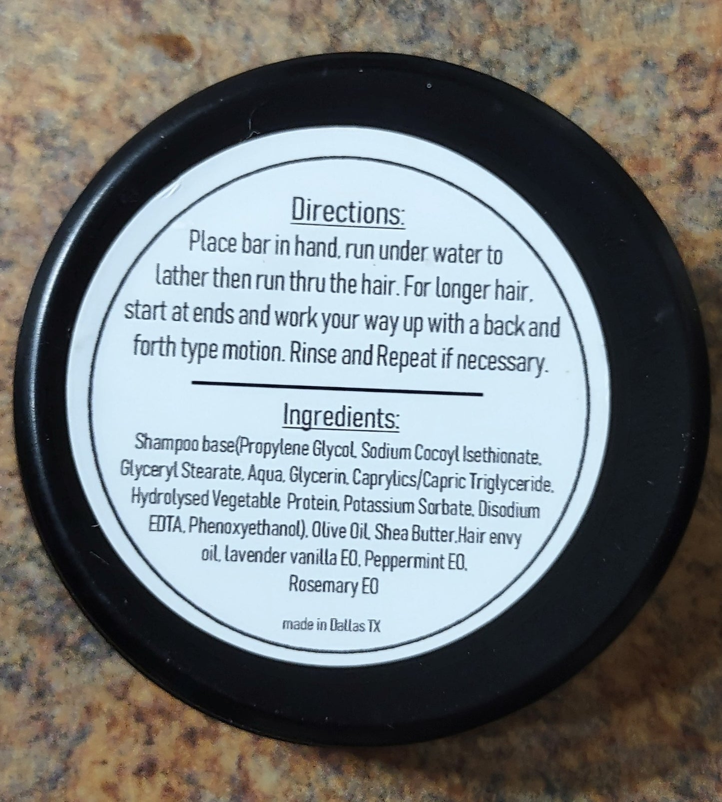 Hera Shampoo Bar
