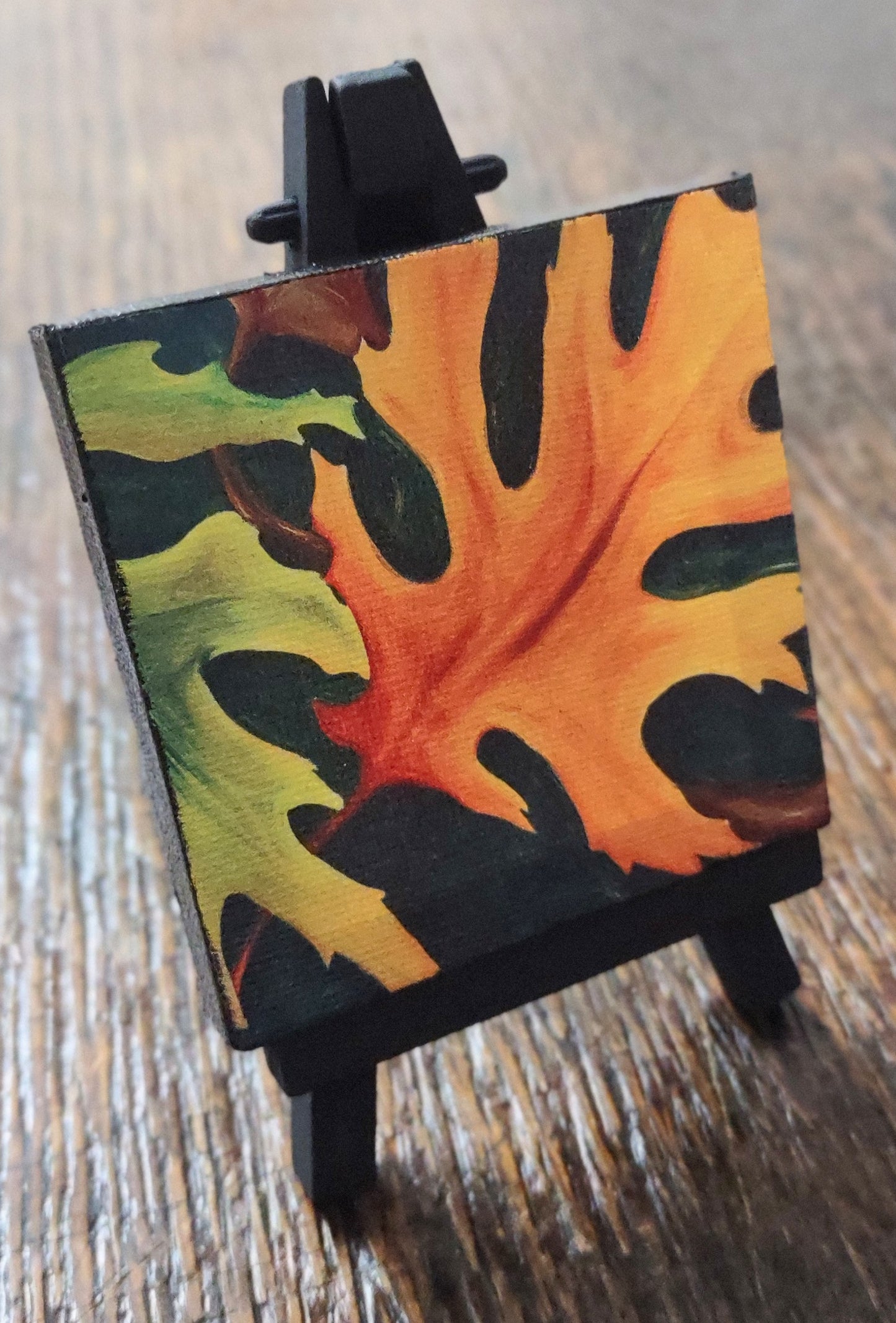 Printed Mini Artwork, Falling Leaves