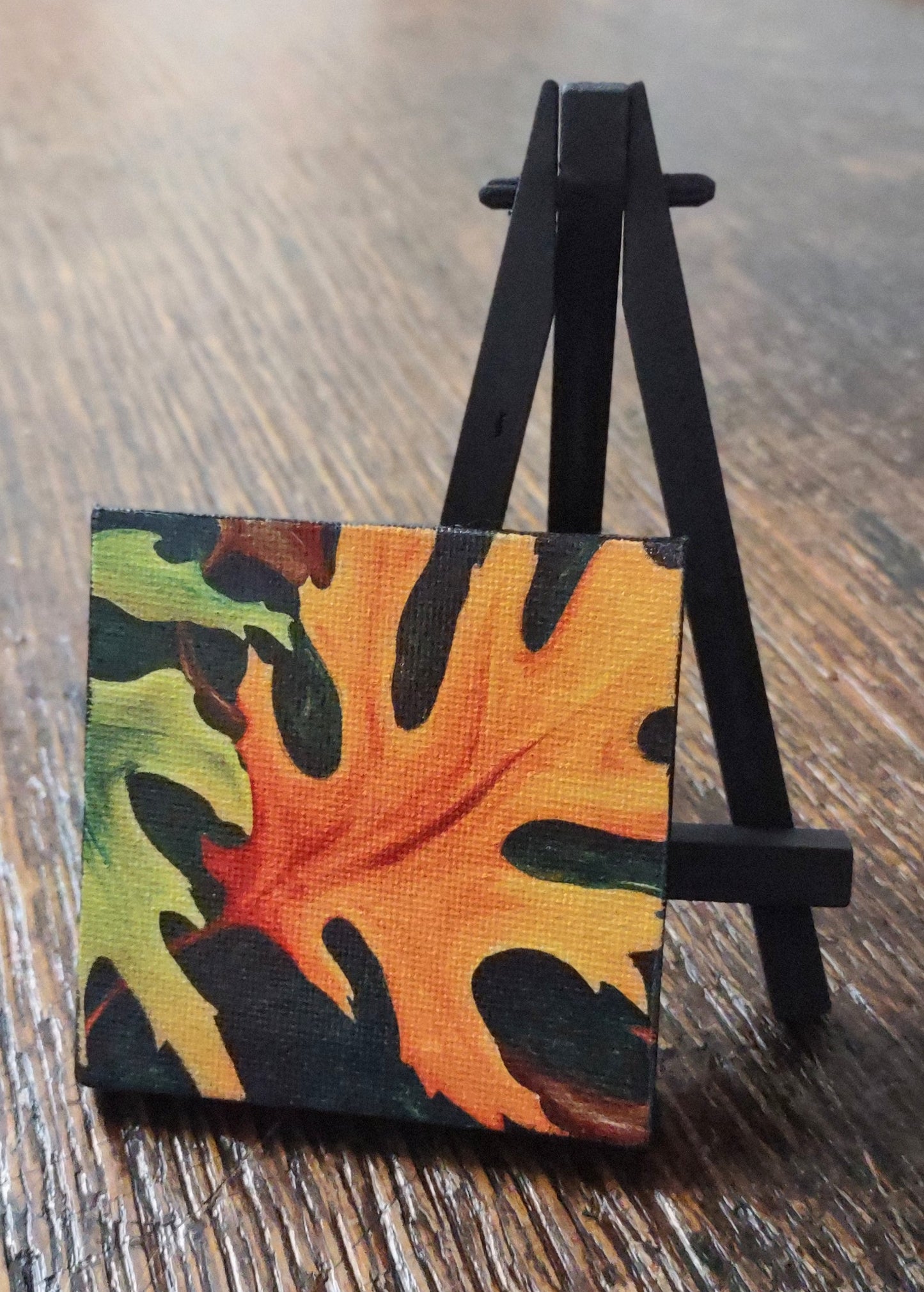 Printed Mini Artwork, Falling Leaves