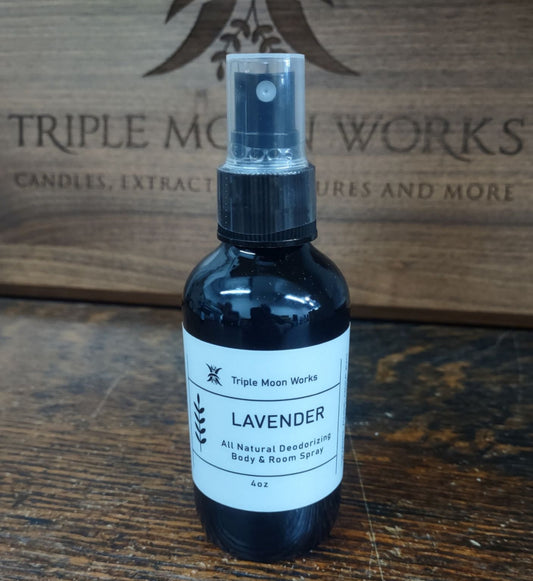 Lavender Deodorizing Body & Room Spray 4oz
