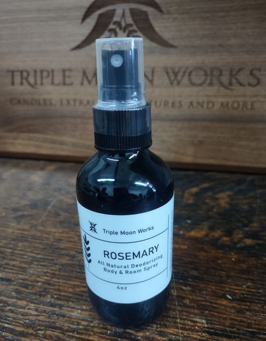 Rosemary Deodorizing Body & Room Spray 4oz