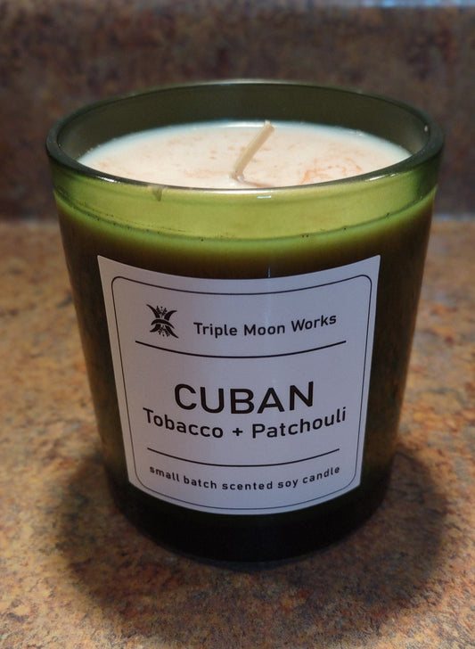 Cuban Tobacco & Patchouil Soy Candle