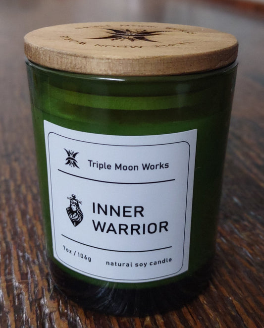 Inner Warrior Soy Candle - new jar!