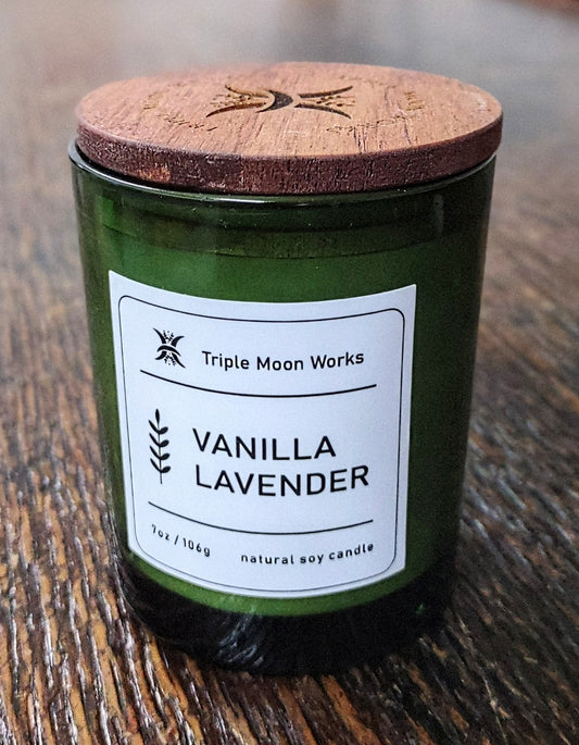 Vanilla Lavender Soy Candle - new jar